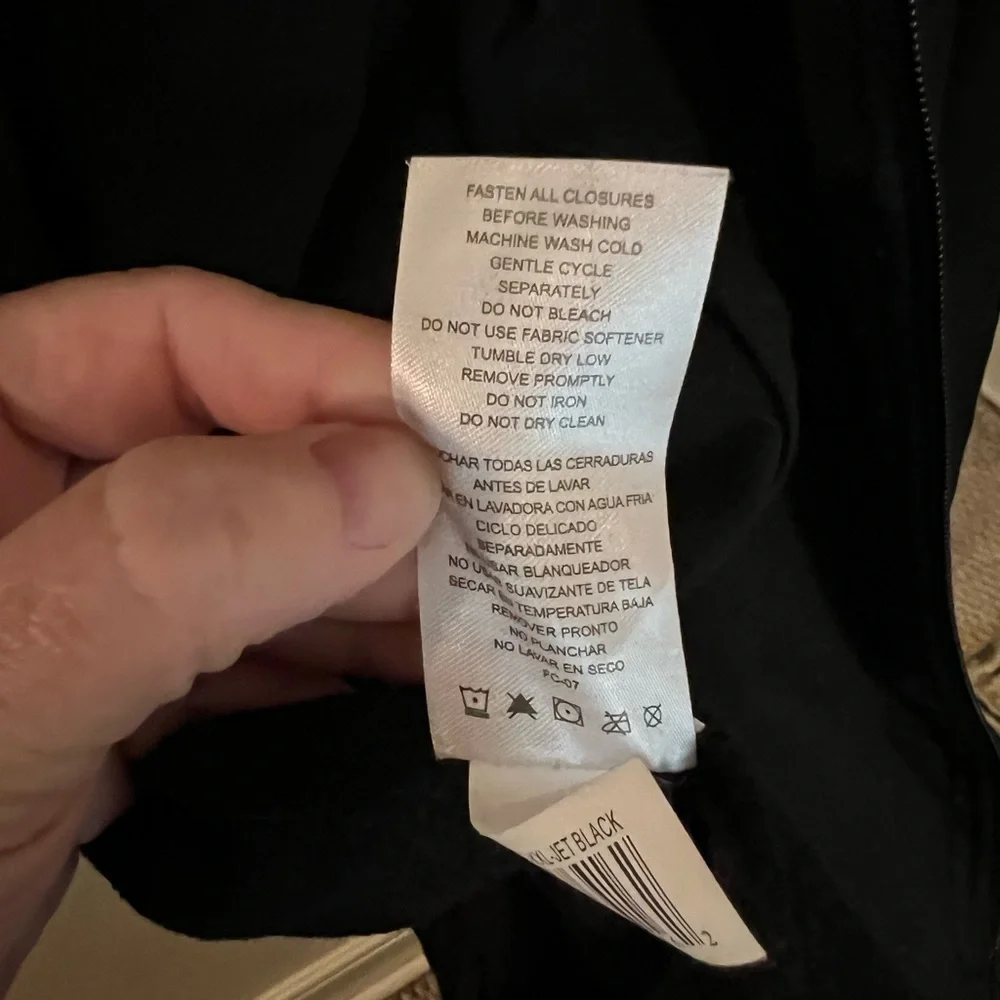 Free Country XXL All black coat. Great for fall and winter. - Picture 9 of 9